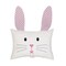 Girl Easter Bunny w/ Flap Ears Decorative Accent Pillow, 13" x 18"